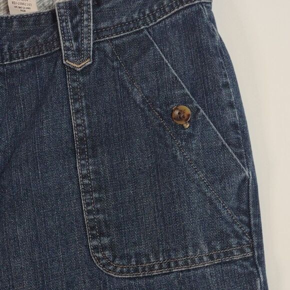 Eddie Bauer Dark Blue Flare & Wide Leg Jeans - Picture 9 of 12